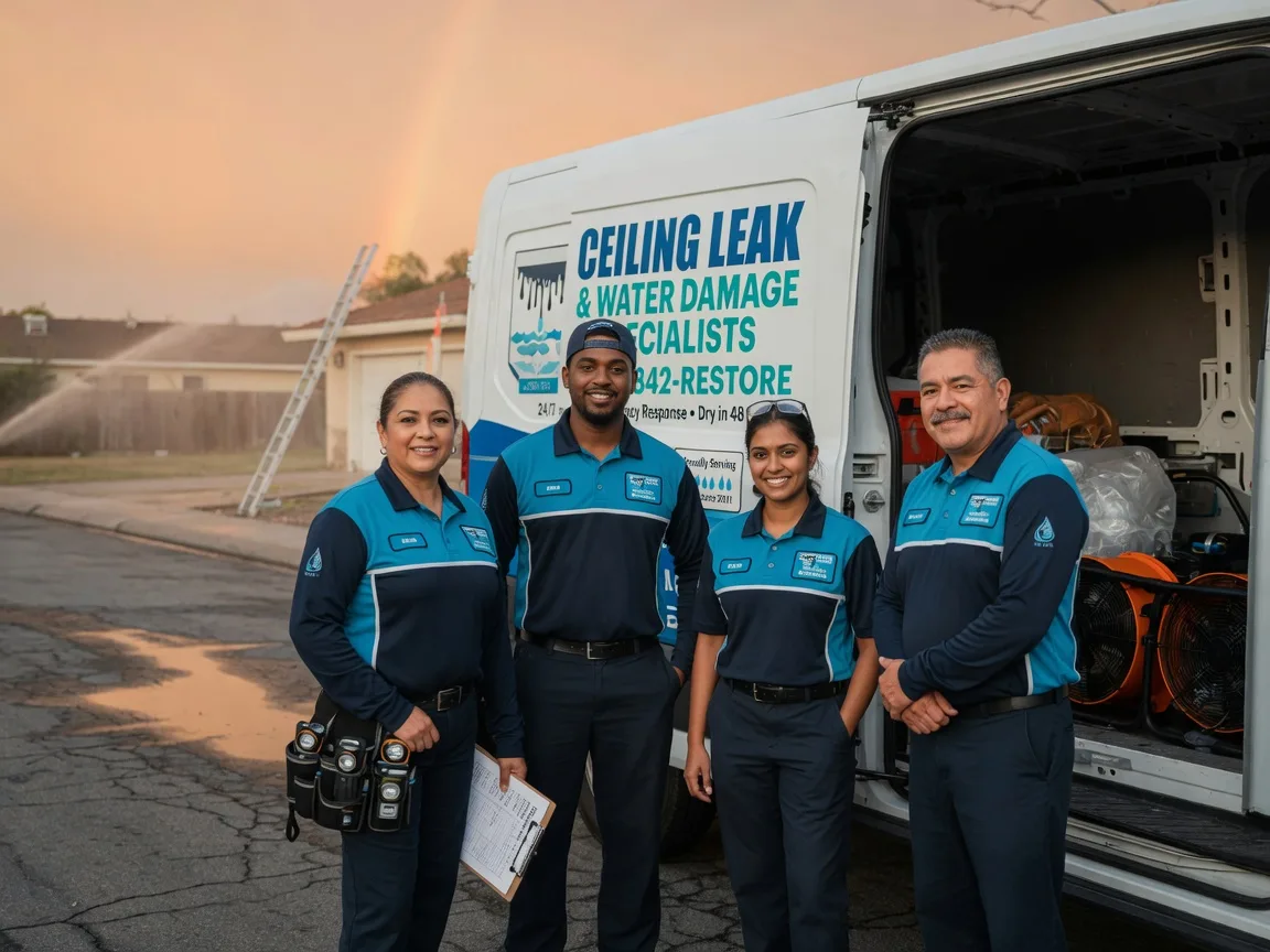 Ceiling Leak Cleanup company in Hobbsville, NC