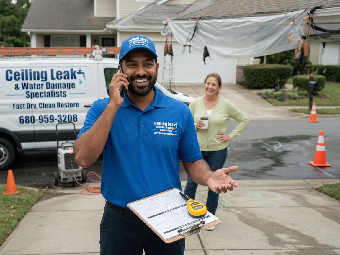 Ceiling Leak Cleanup Hobbsville, NC FAQs